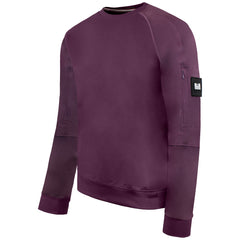 Weekend Offender Cali Mens Dark Grape Sweater