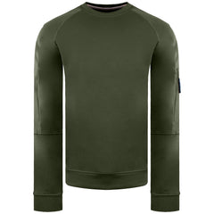 Weekend Offender Cali Mens Dark Green Sweater