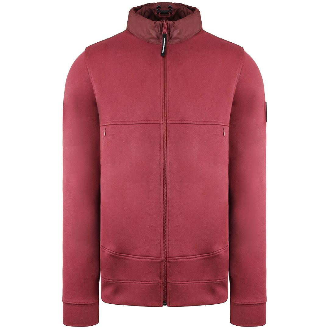 Weekend Offender Paia Mens Oxblood Track Jacket