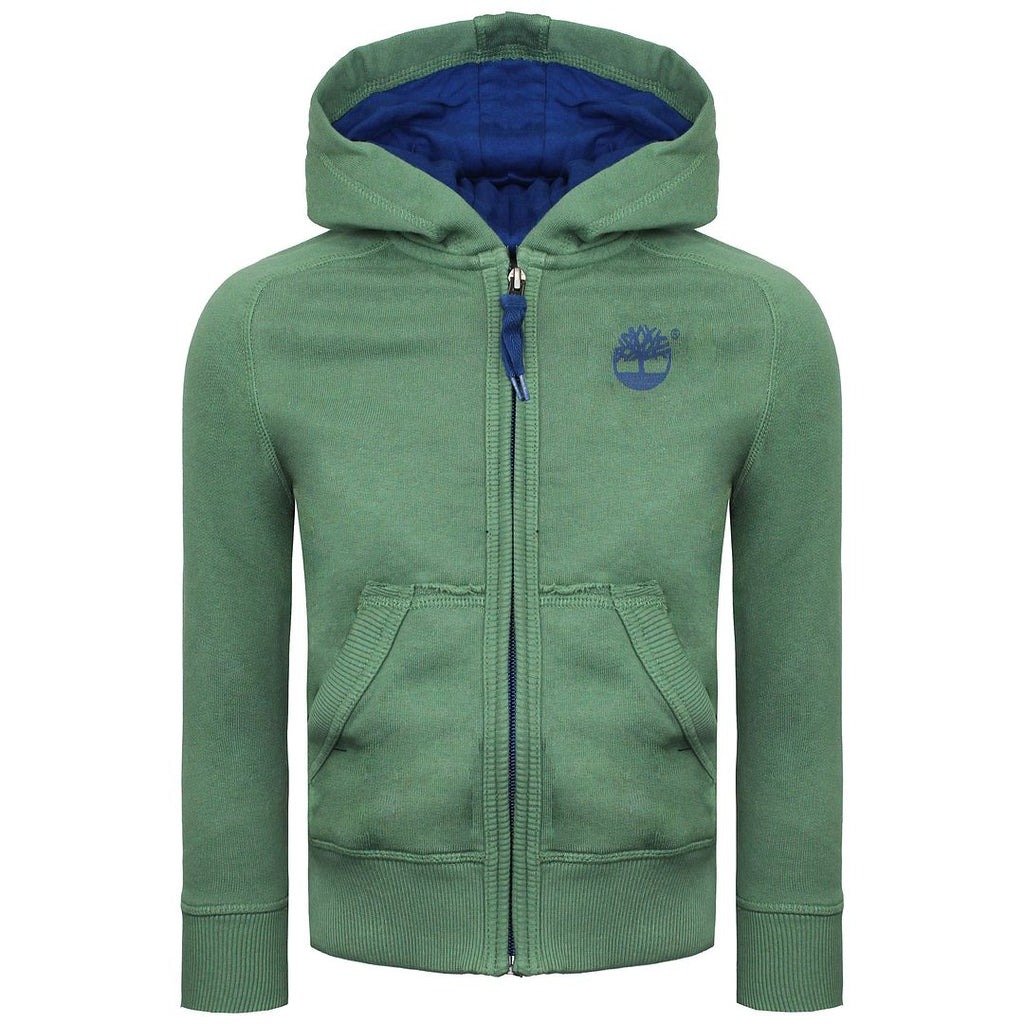 Timberland Logo Kids Green Track Jacket