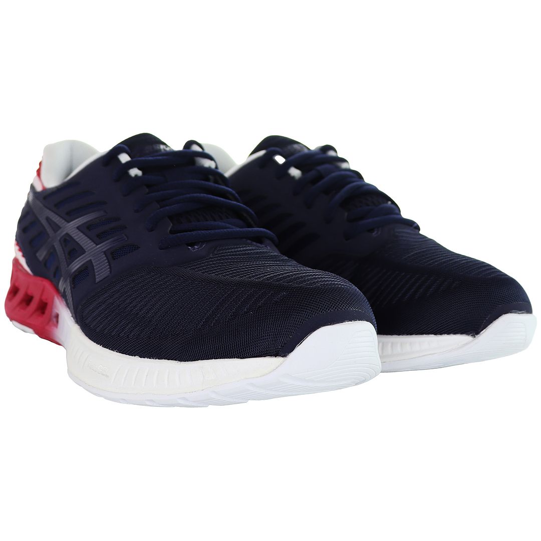 Asics FuzeX Country Pack Mens Navy Trainers