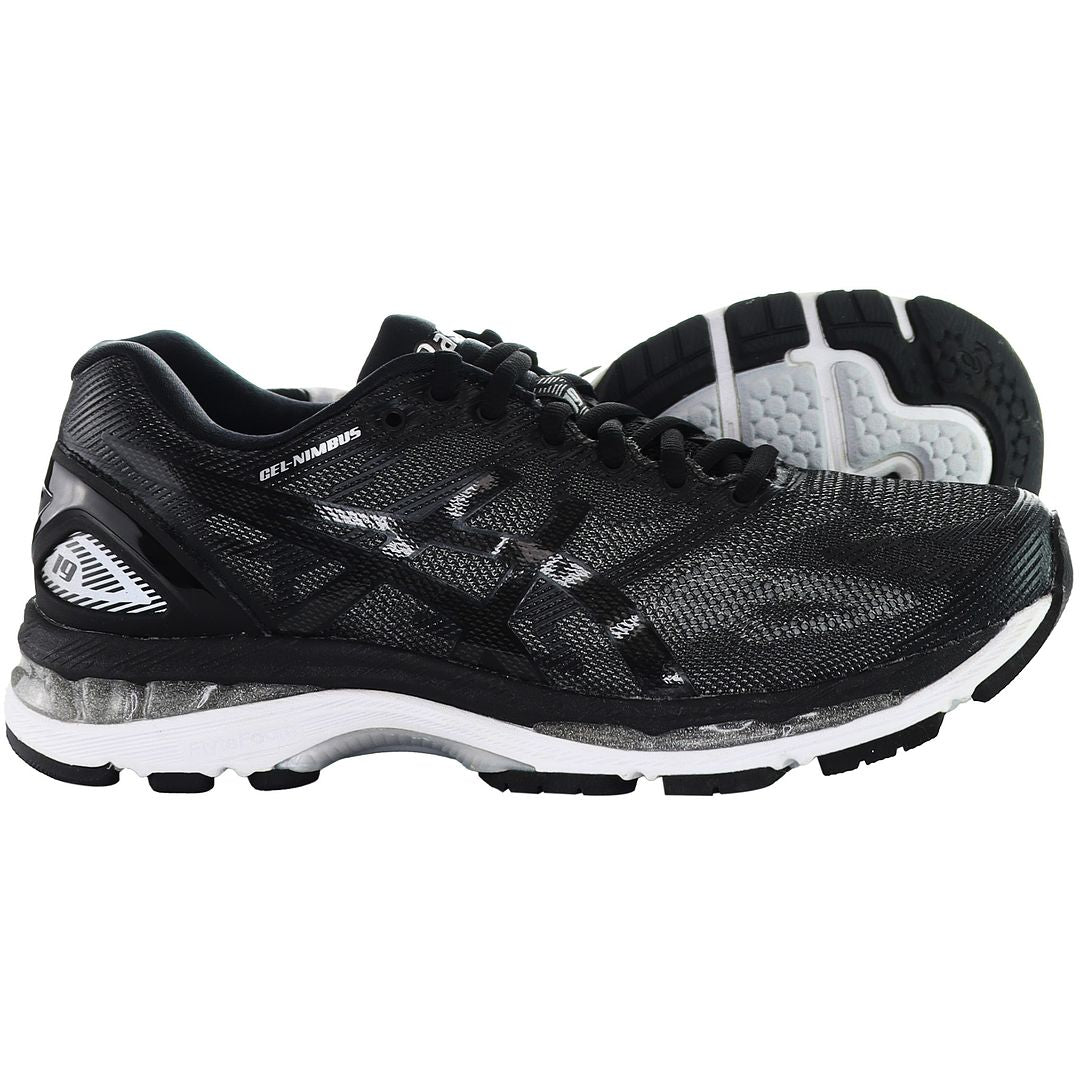 Asics Gel-Nimbus 19 Mens Black Trainers