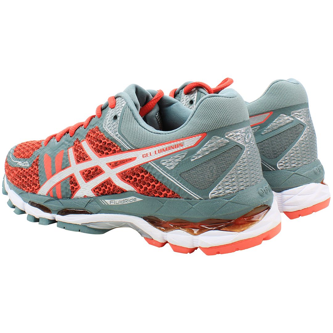 Asics Gel-Luminus 3 Womens Red/Grey Running Shoes