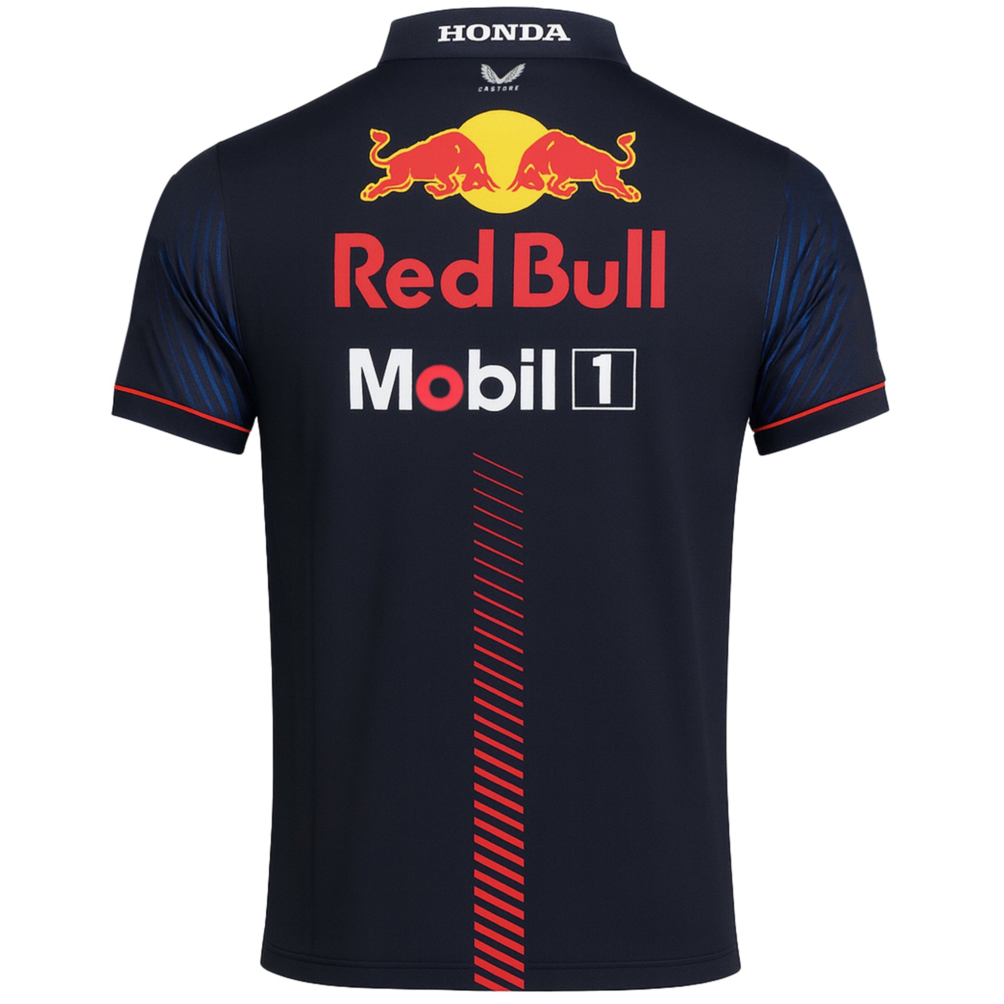 Castore Red Bull Racing F1 Team Formula Mens Navy Polo Shirt