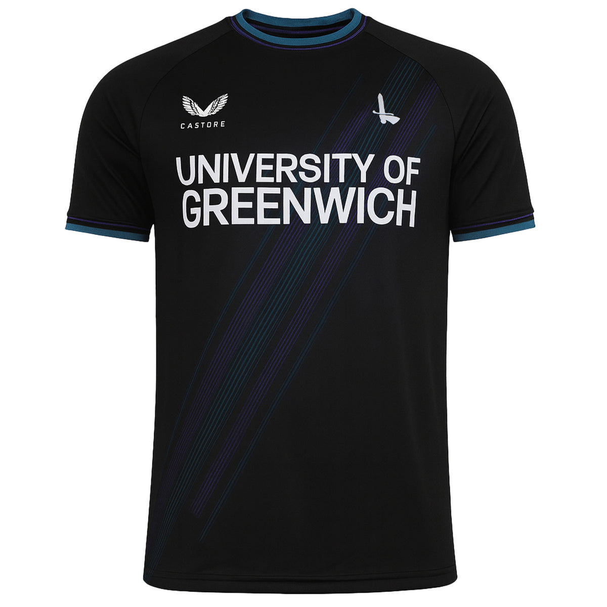 Castore Charlton Athletic Mens Black Away Football Shirt