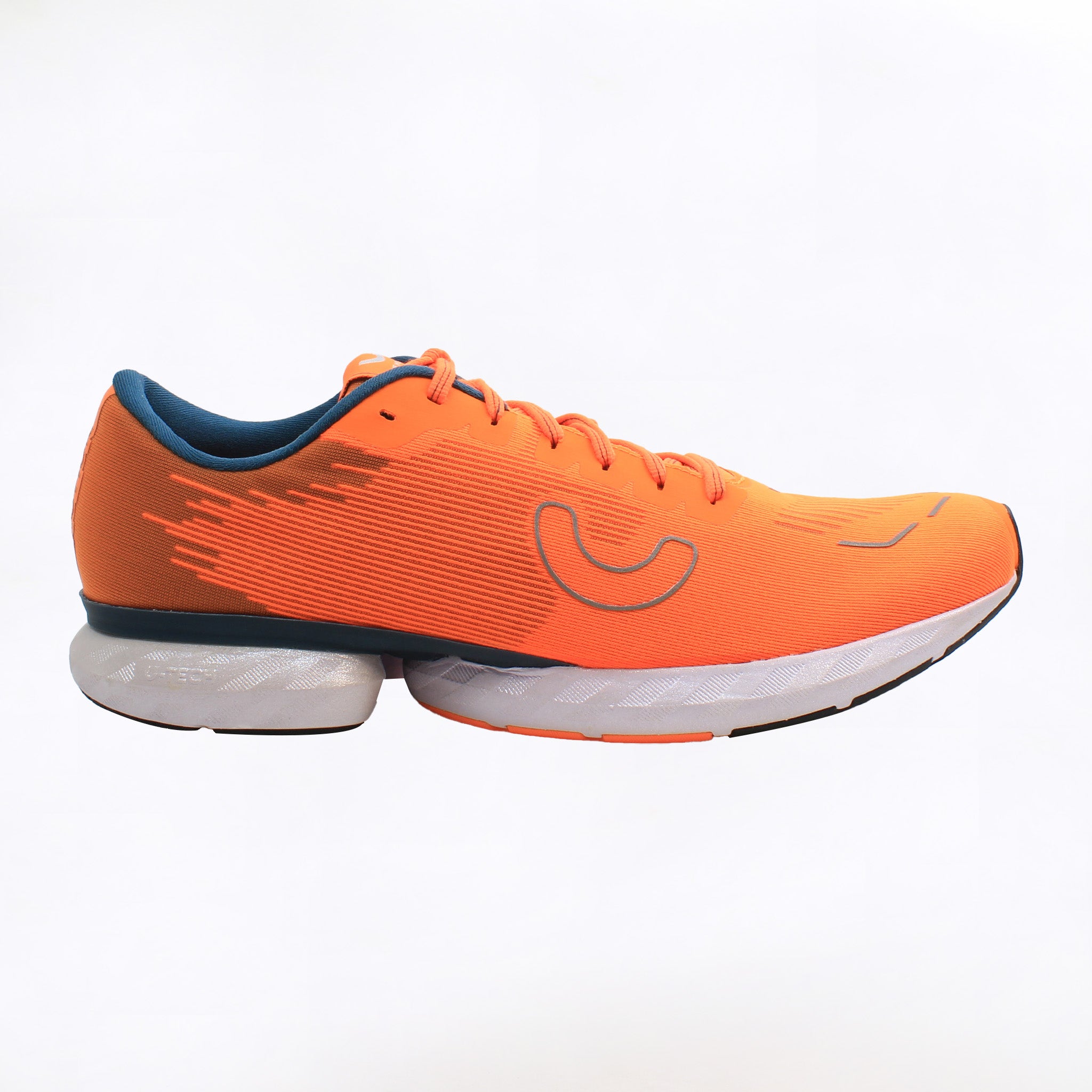 True Motion U-TECH Solo Orange Mens Running Shoes NO BOX