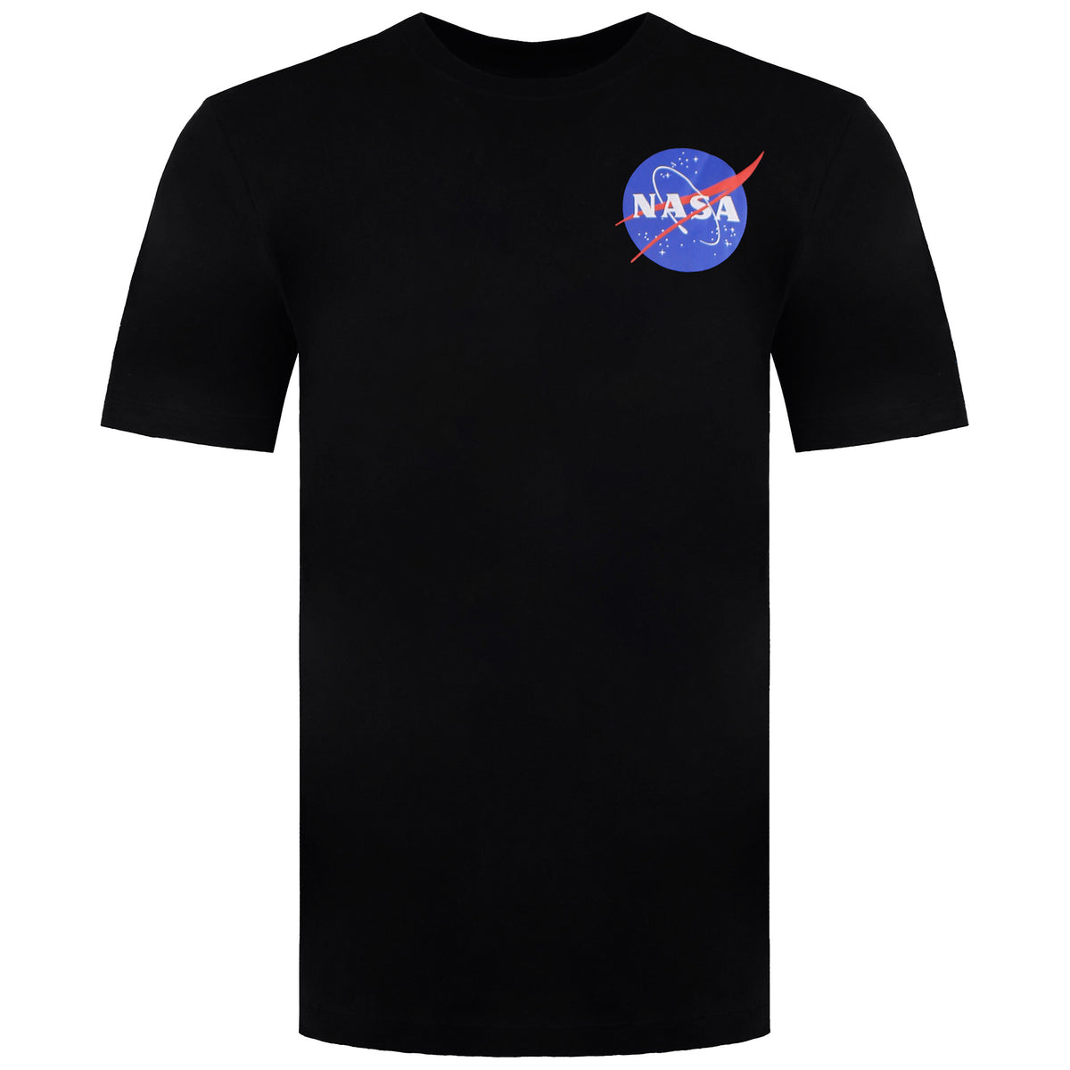 NASA Core Logo Mens Black T-Shirt