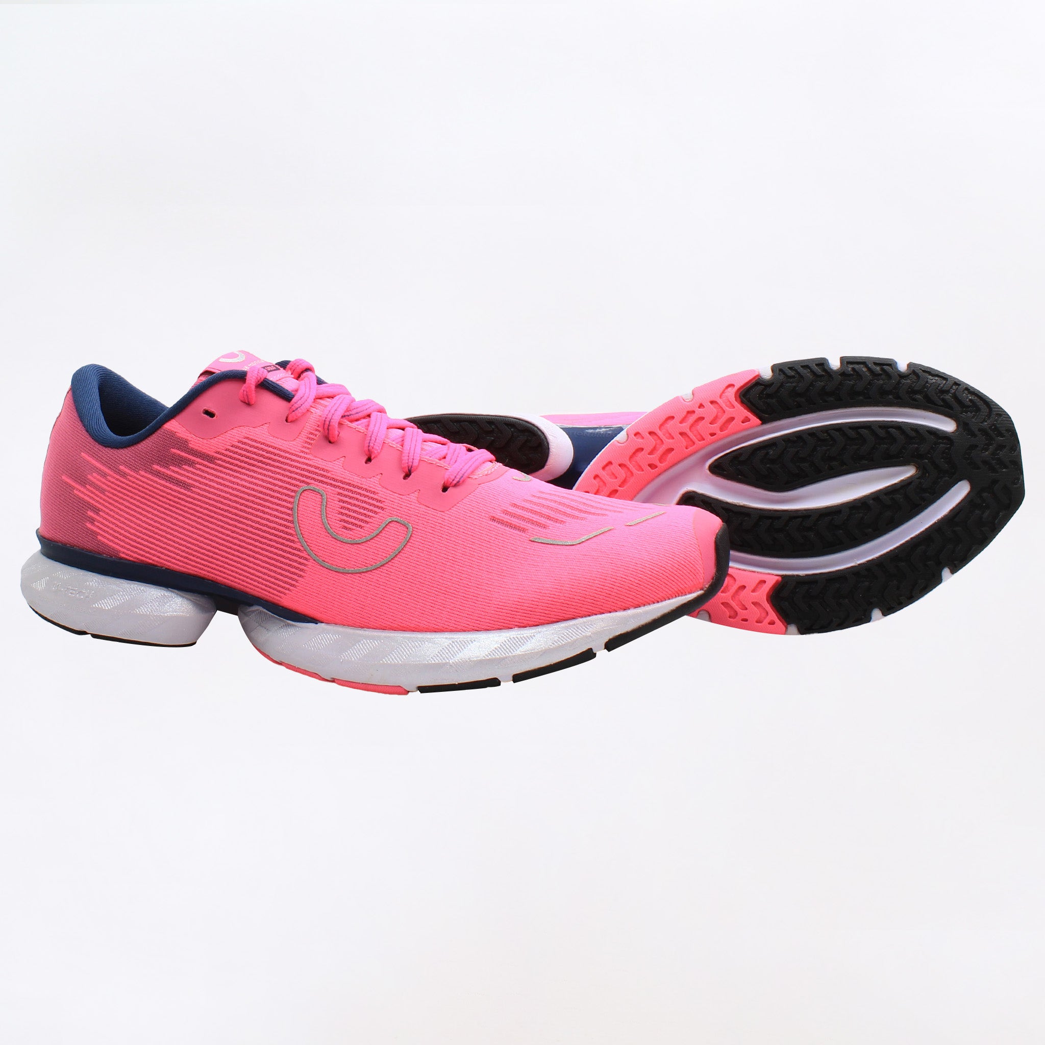 True Motion U-TECH SOLO Pink Womens Running Shoes NO BOX