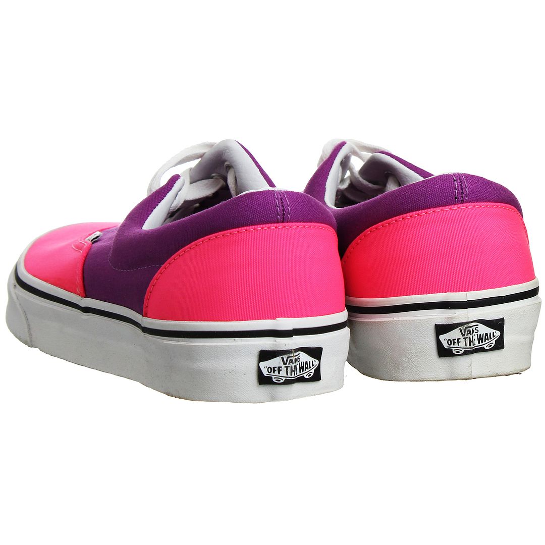 Van Era 2 Tone Mens Pink Plimsolls