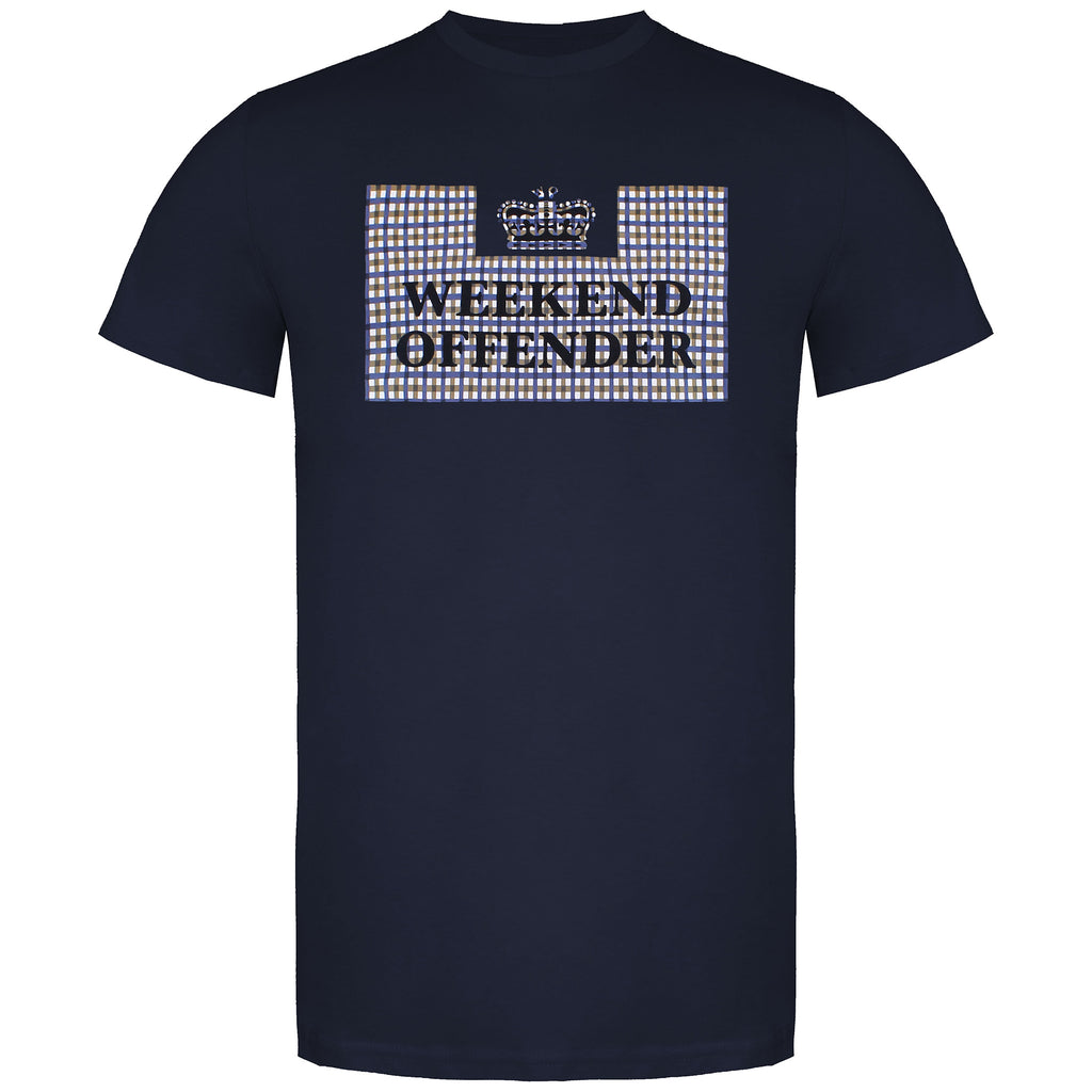 Weekend Offender Shevchenko S22 Mens Navy T-Shirt