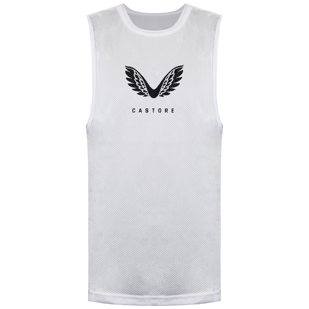 Castore Logo Kids White Training Vest