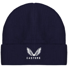 Castore Logo Stock Kids Navy Beanie