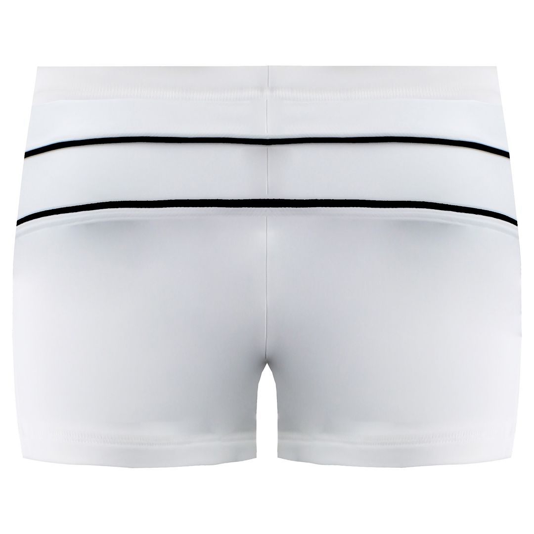 Fila Logo Mens White Swimming Trunks