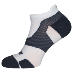 2XU Vectr Light Cushion Mens White/Grey No Show Socks