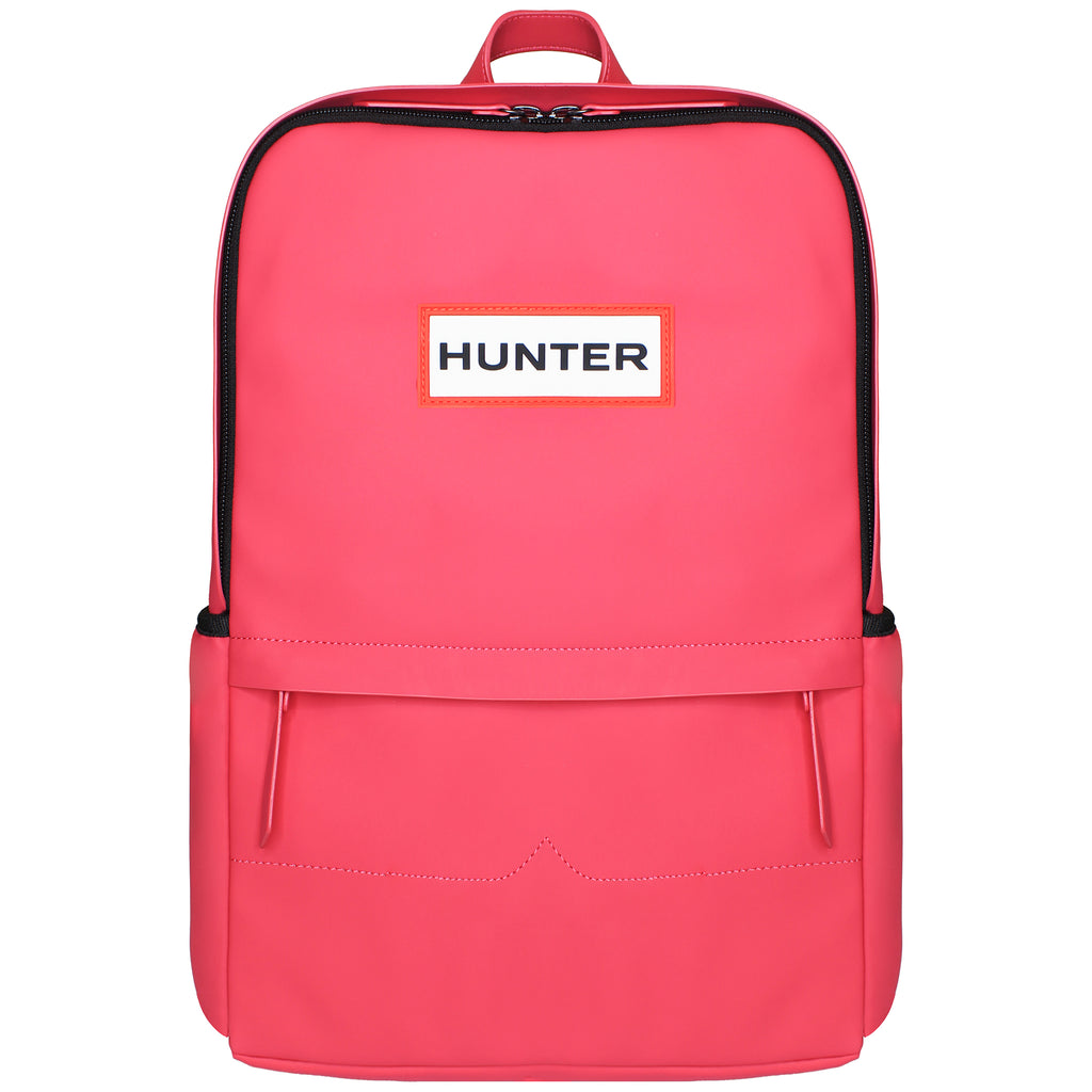 Hunter Original Rubberised Womens Pink Backpack