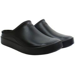 Hunter In/Out Bloom Algae Unisex Black Clogs