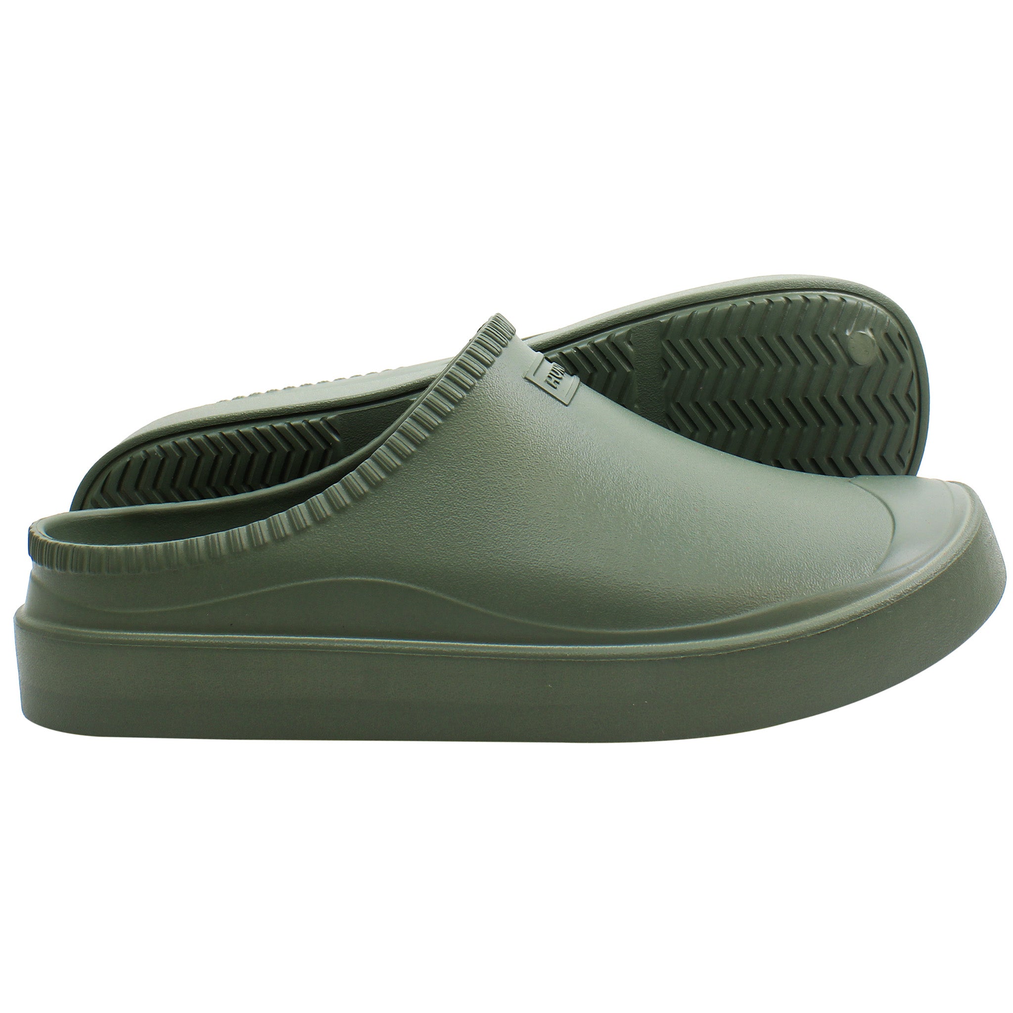 Hunter In/Out Bloom Algae Unisex Green Clogs