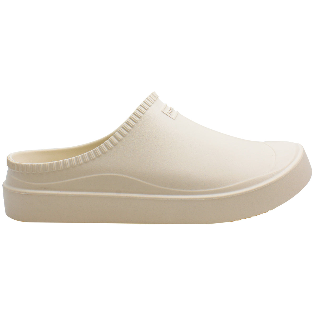 Hunter In/Out Bloom Algae Unisex White Clogs