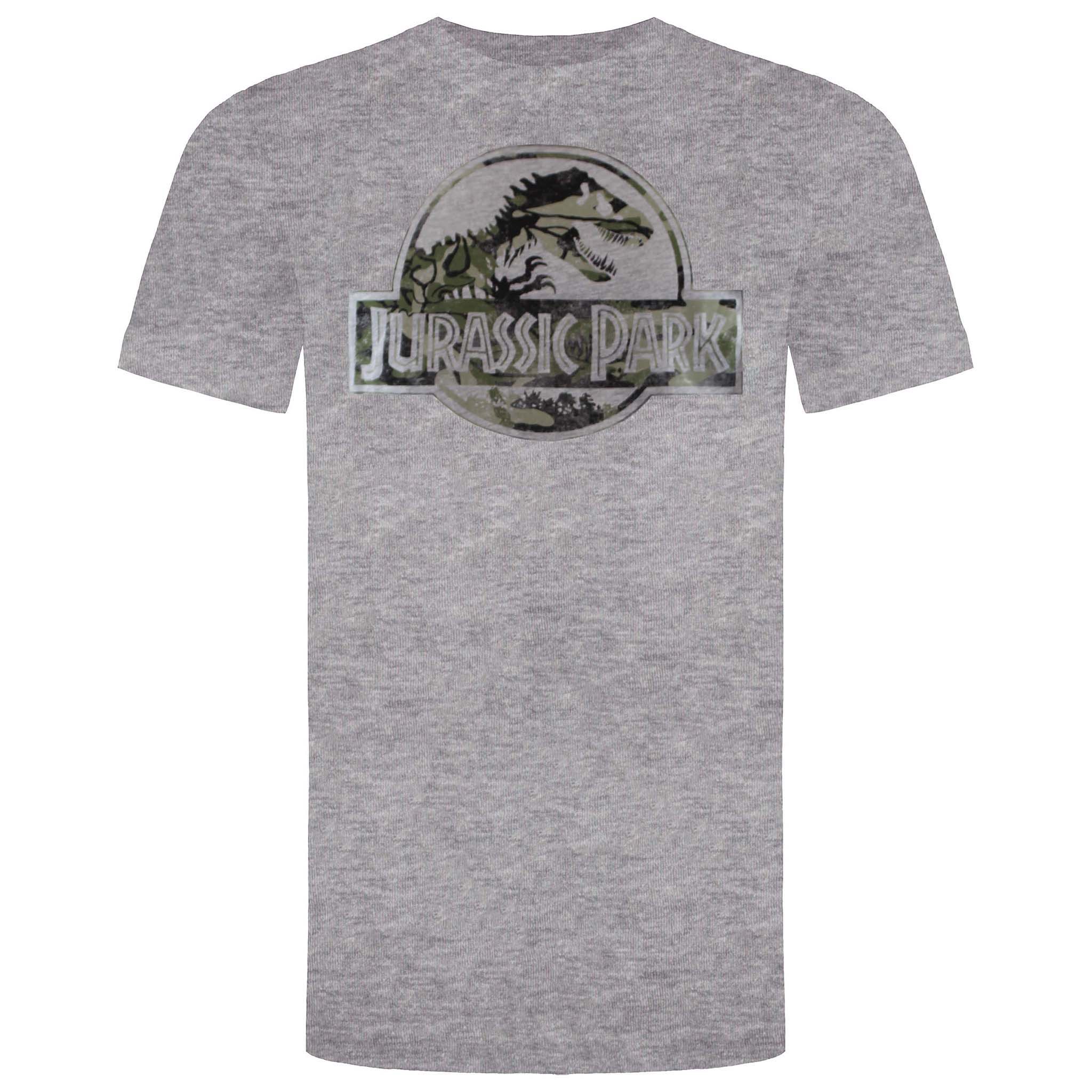 Jurassic Park Logo Mens Camo Pyjama Set