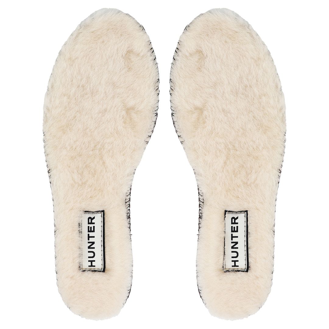 Hunter Insulated Shearling Kids Beige Insoles Shoes