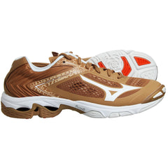 Mizuno Wave Lightning Z5 Mens Brown Volleyball Shoes