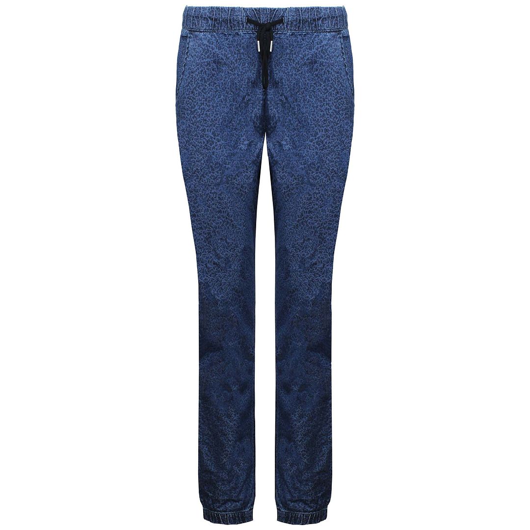 Vans Off The Wall Printed Womens Blue Trousers