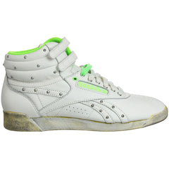 Reebok Freestyle Hi Vintage Womens White Trainers