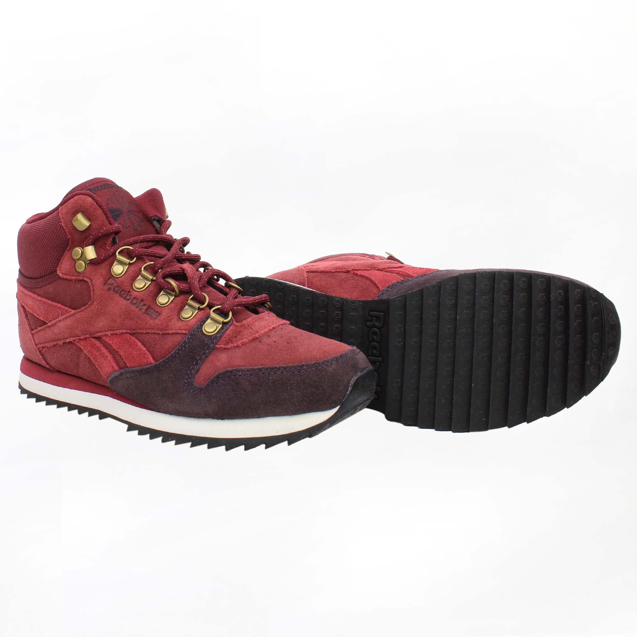 Reebok Classic Mid Red Womens Shoes NO BOX