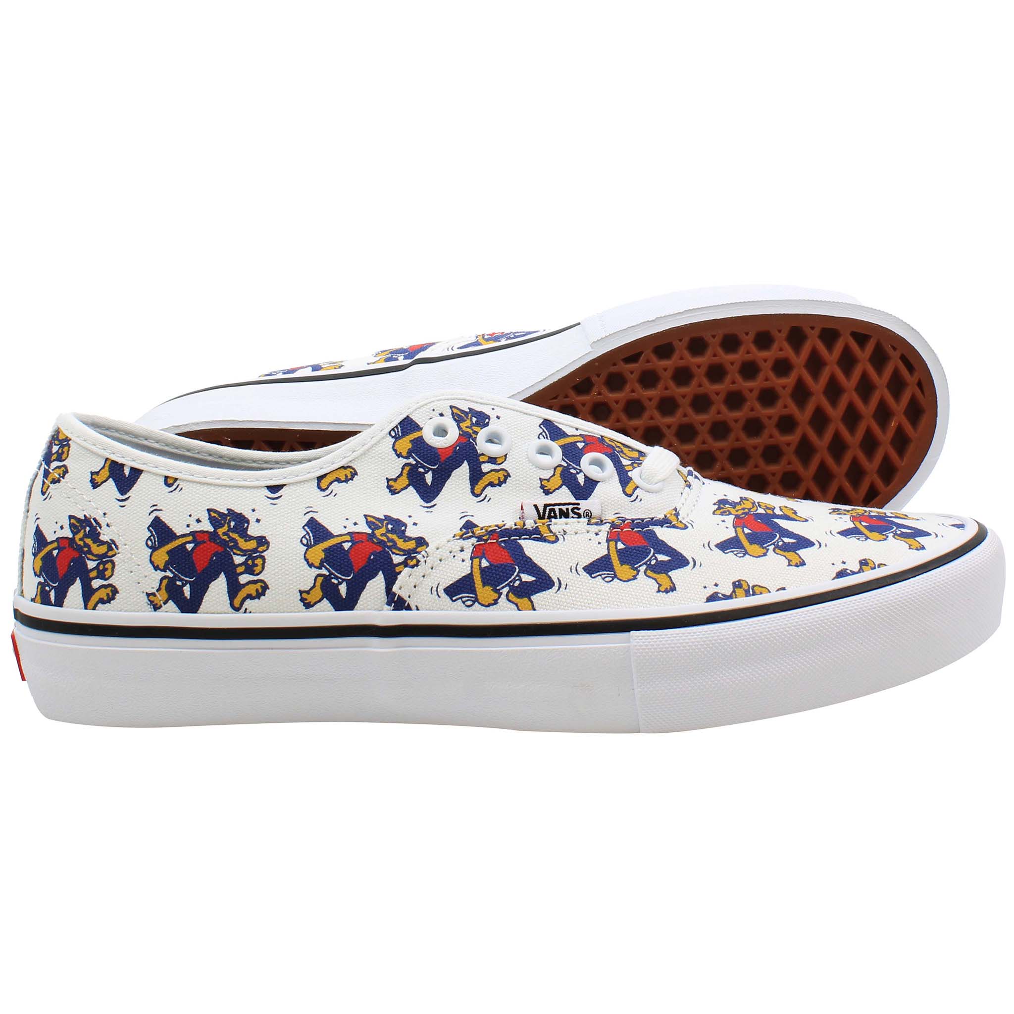 Vans Skate Wolf Authentic Pro Mens White Plimsolls