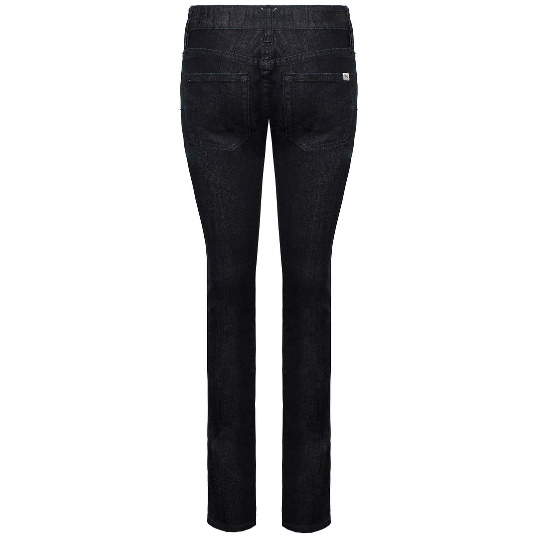 Vans Off The Wall Low Waist Womens Black Jeans