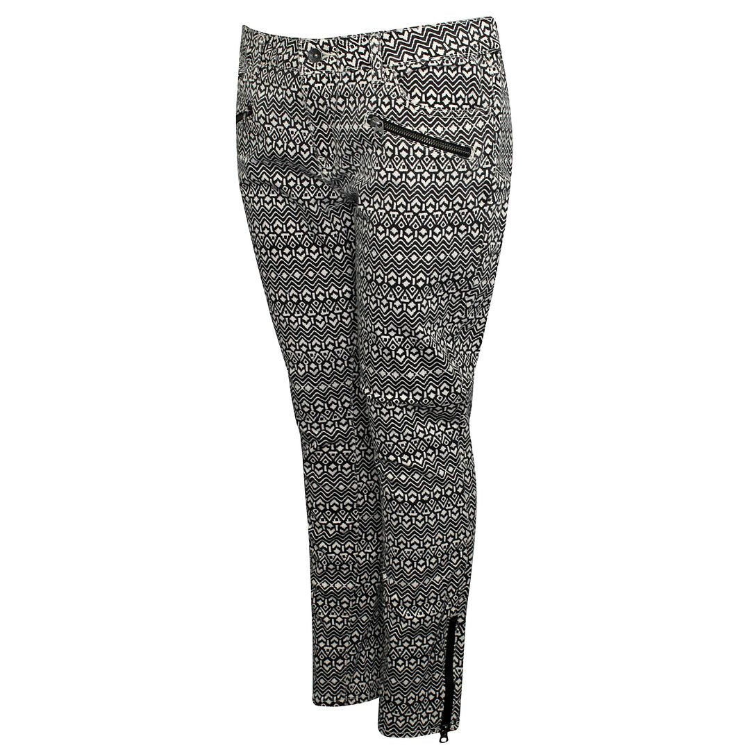 Vans Printed Motto Womens Black Skinny Trousers