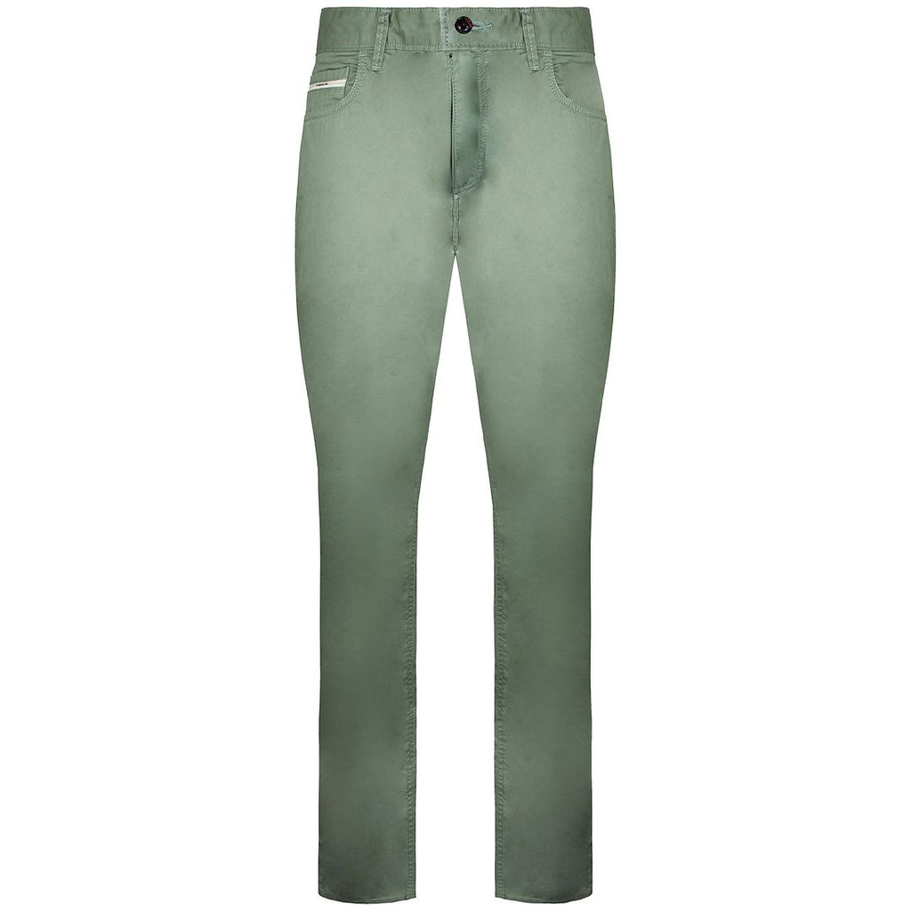 Vans Off The Wall V46 Low Waist Straight Leg Mens Green Trousers