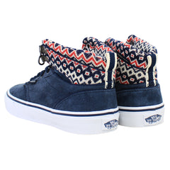 Vans Off The Wall Atwood Hi Top Womens Blue Plimsolls