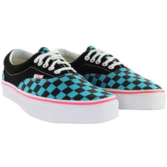 Vans Era Checkerboards Mens Blue Plimsolls