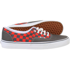 Vans Checkerboard Womens Black Plimsolls