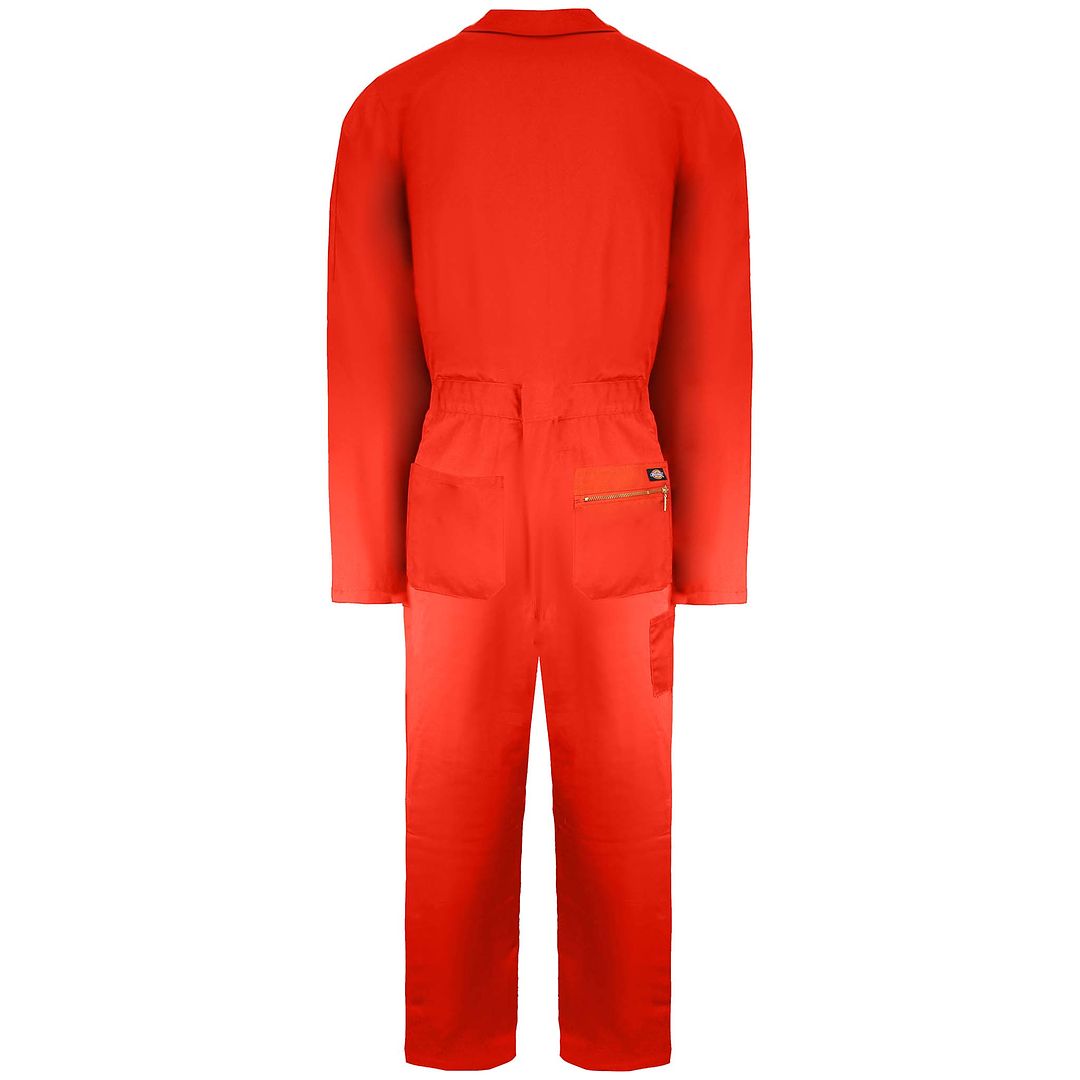 Dickies Hi-Vis Lightweight Mens Orange Coverall