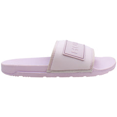 Hunter Neoprene Logo Womens Pink Sliders