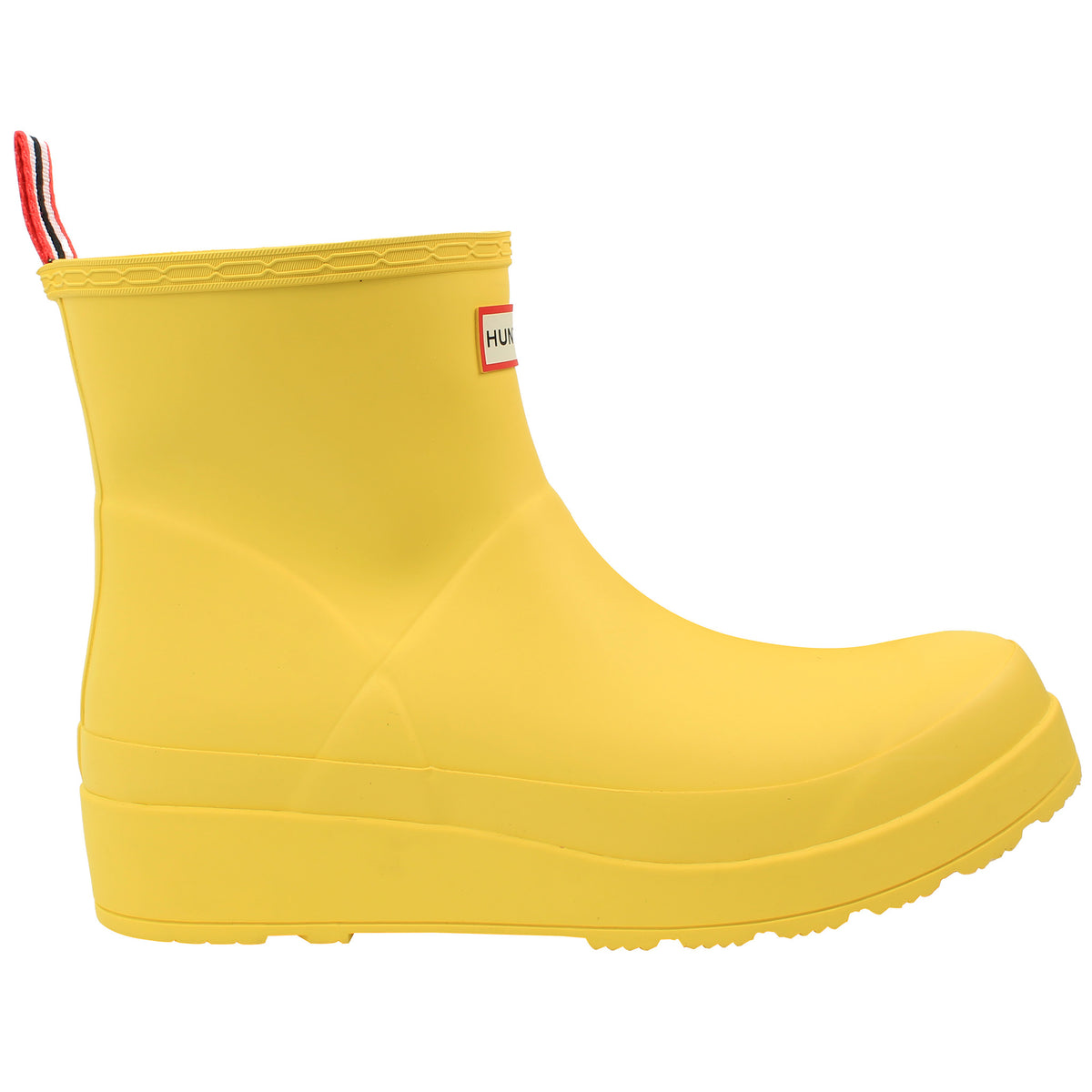 Hunter Play Short Womens Yellow Wellies Boots