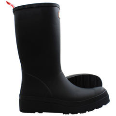 Hunter Play Tall Womens Black Rain Boots