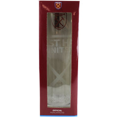 West Ham United FC Slim Pint Glass