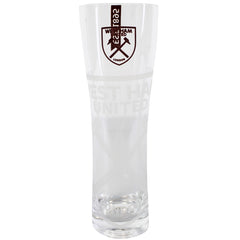 West Ham United FC Slim Pint Glass