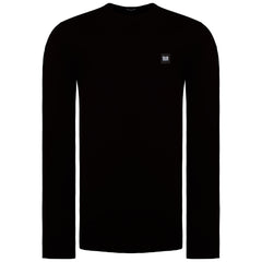 Weekend Offender Silver Mens Black Sweater