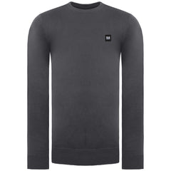 Weekend Offender Silver Mens Charcoal Sweater