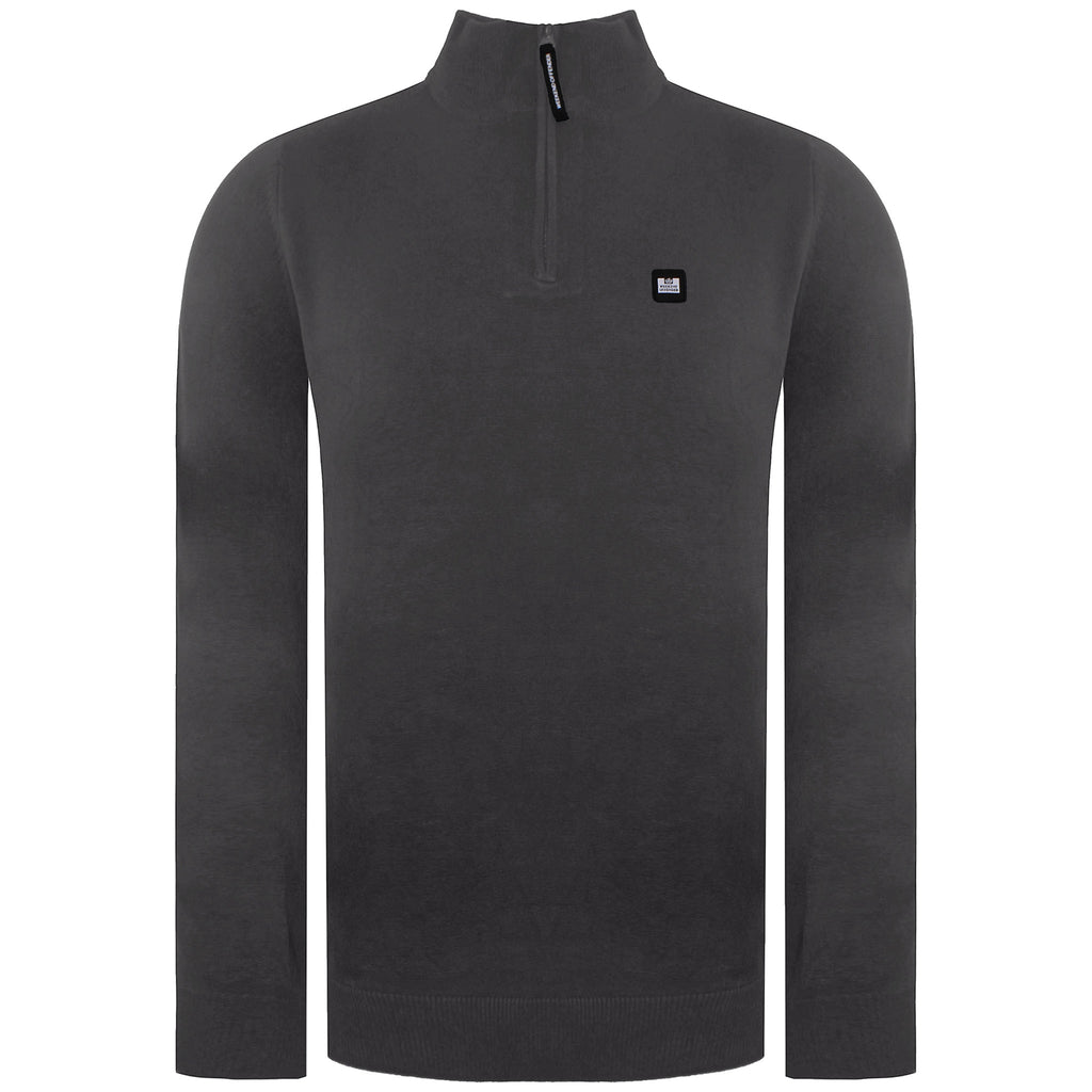 Weekend Offender Vandium Mens Charcoal Sweater