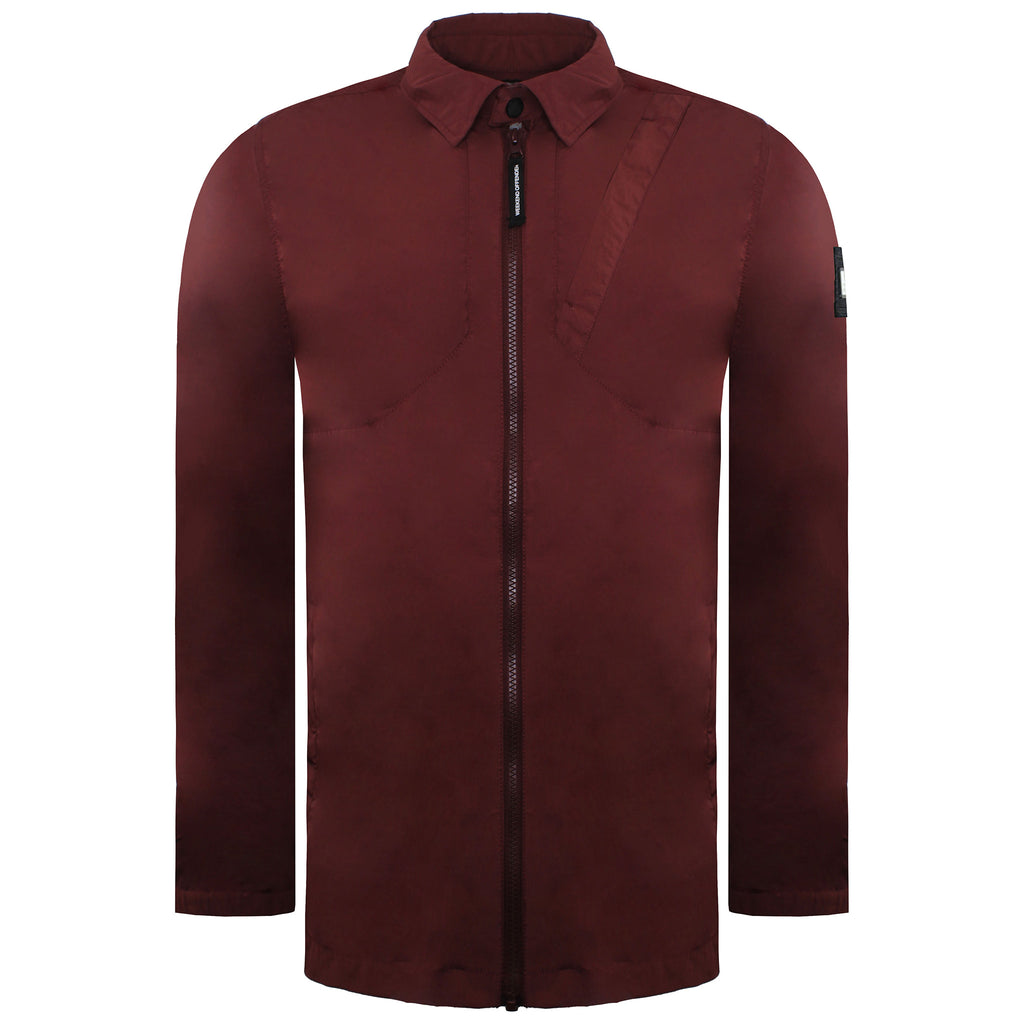 Weekend Offender Mystery Mens Deep Wine Jacket