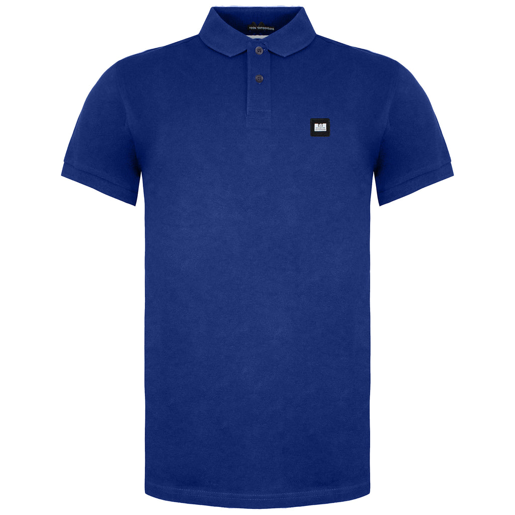 Weekend Offender Barnum Mens Yale Blue Polo Shirt