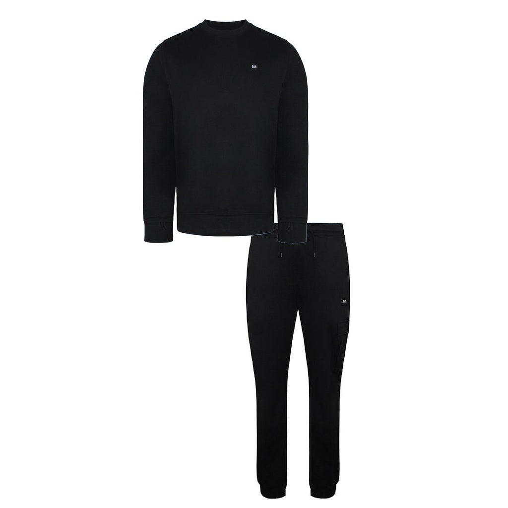 Weekend Offender Guilt Mens Black Tracksuit