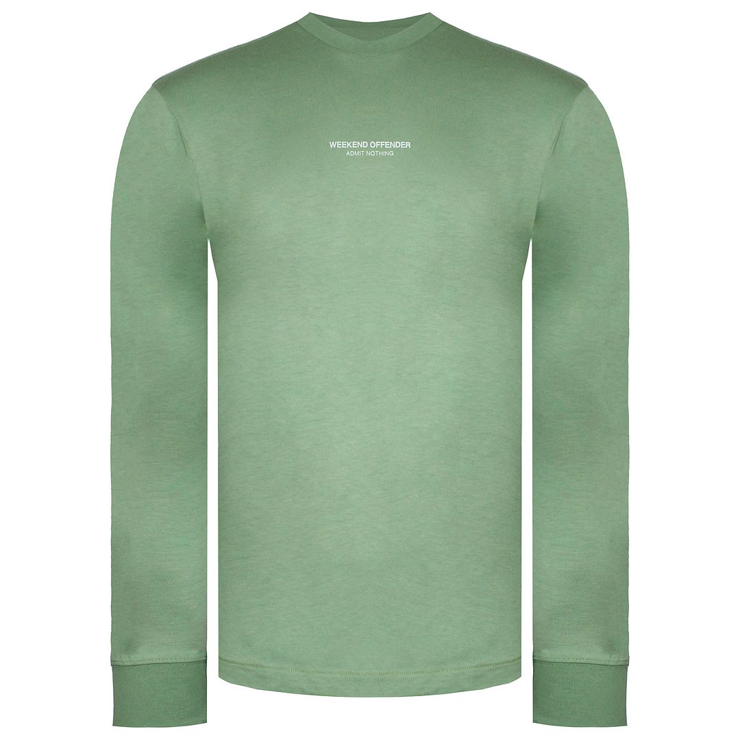 Weekend Offender Brantford Mens Green Sweater