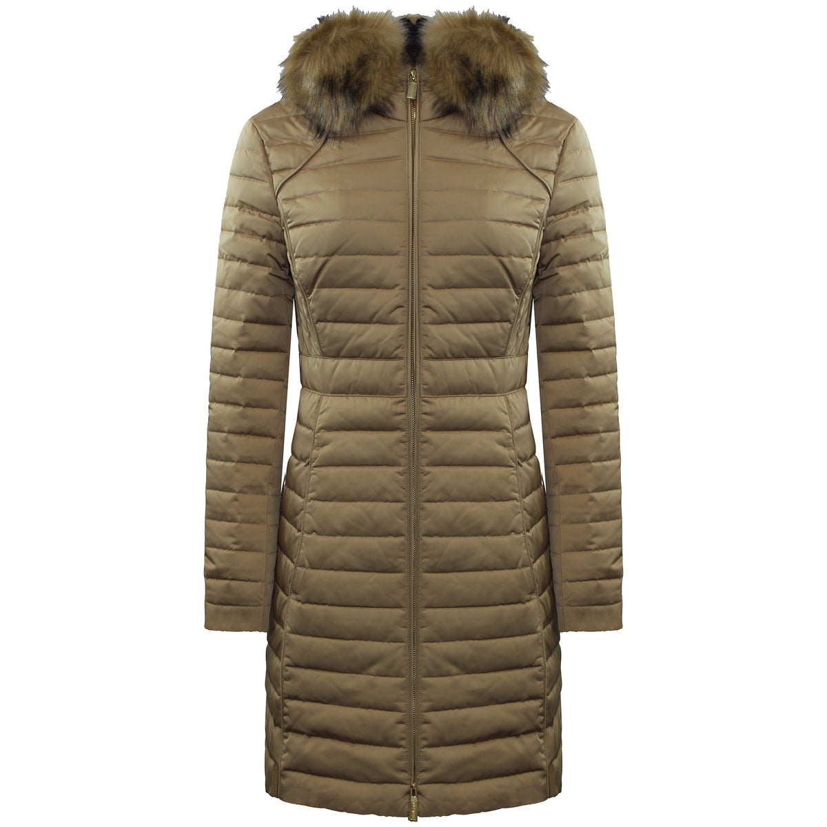 Hunter Refined Womens Brown Down Coat