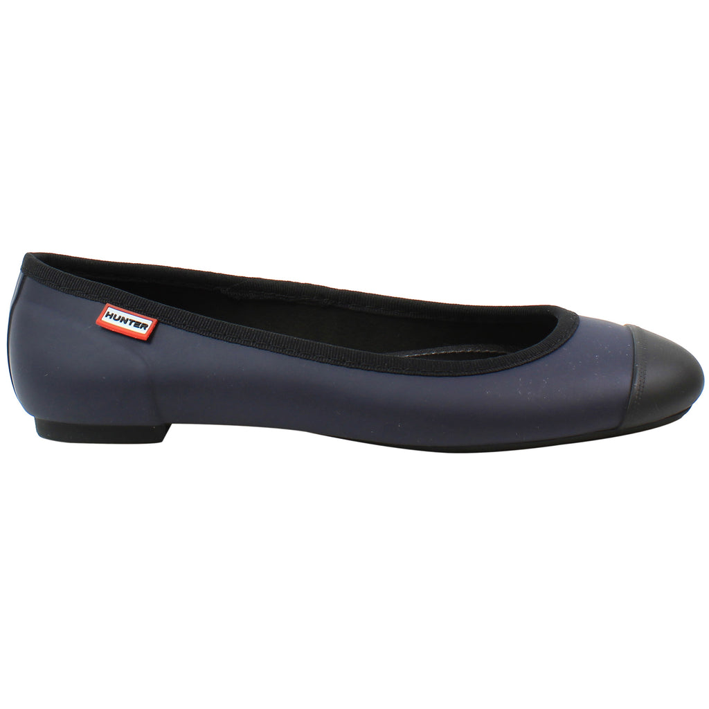 Hunter Original Ballet Womens Navy Shoes